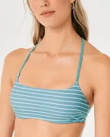 Gilly Hicks Reversible Halter Scoop Bikini Top