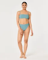 Gilly Hicks Reversible High Leg Waist Bikini Bottom