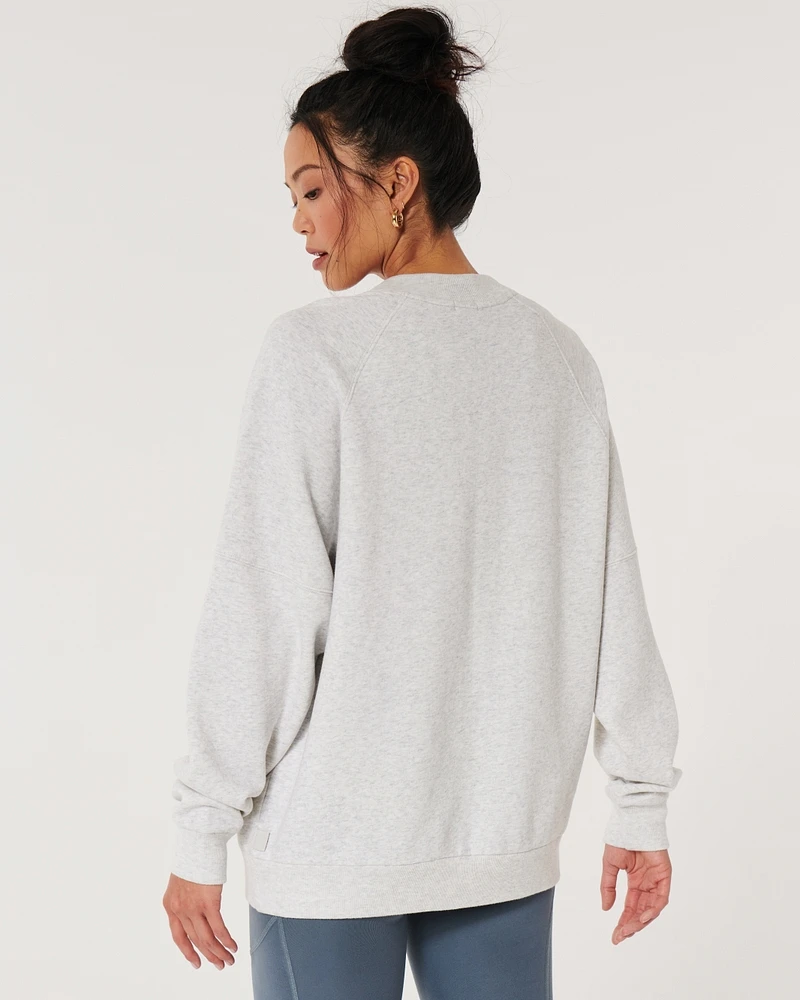 Gilly Hicks Oversized Crew Sweatshirt