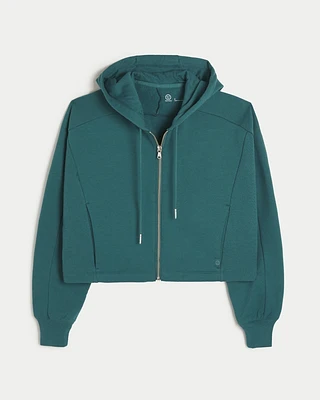 Gilly Hicks Crop Zip-Up Hoodie