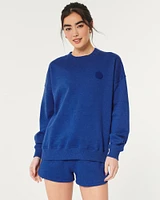 Gilly Hicks Smile Series Oversized Crew Sweatshirt