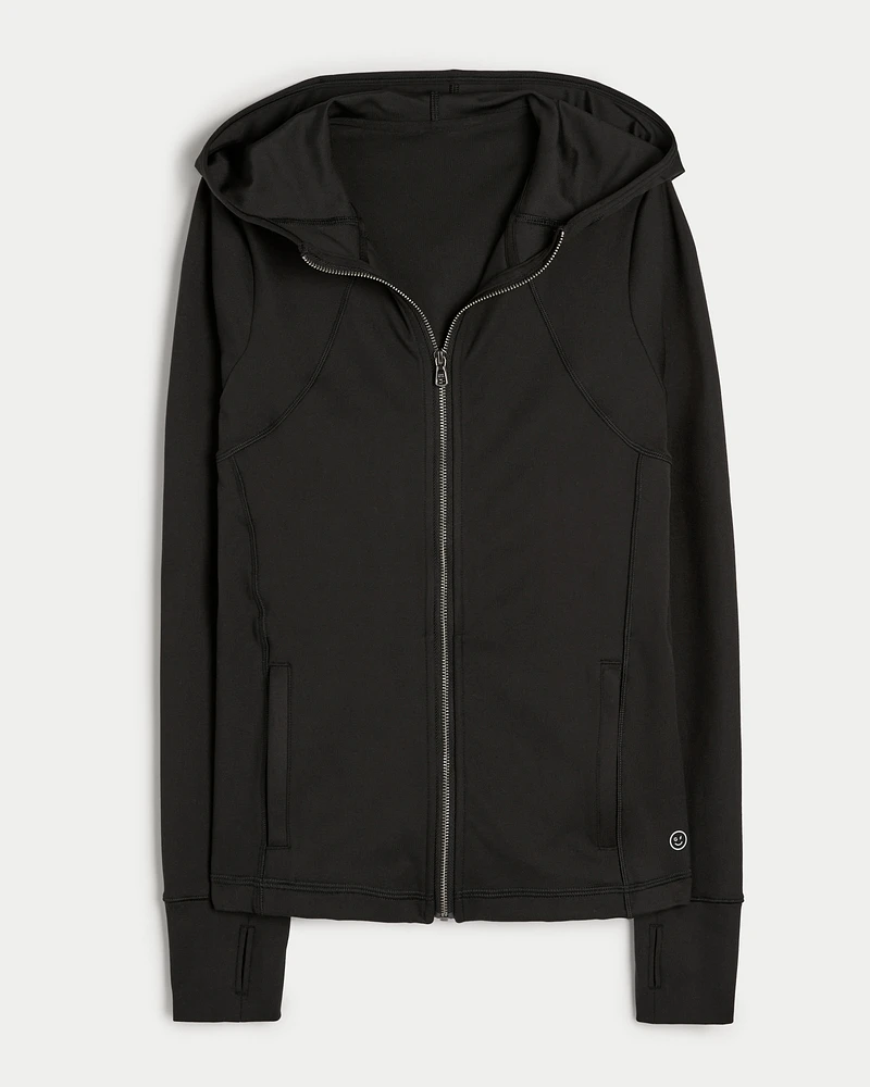 Gilly Hicks Active Recharge Zip-Up Hoodie