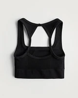 Gilly Hicks Active Seamless Square-Neck Sports Bra