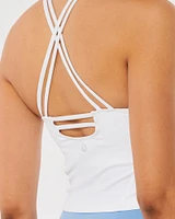 Gilly Hicks Active Recharge Strappy Plunge Tank