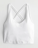 Gilly Hicks Active Recharge Strappy Plunge Tank