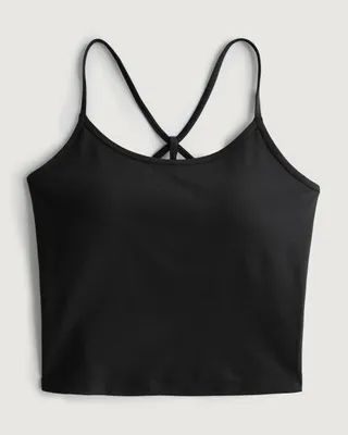 Gilly Hicks Active Recharge Longer-Length Strappy Back Tank