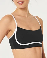 Gilly Hicks Active Recharge Tipped Under-Bust Sports Bra