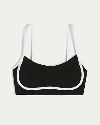 Gilly Hicks Active Recharge Tipped Under-Bust Sports Bra