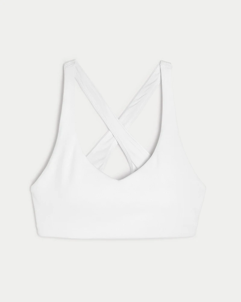 Gilly Hicks Active Cross-Back Plunge Top