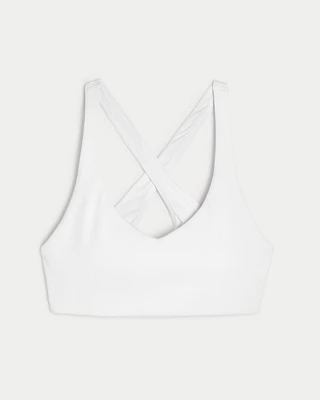 Gilly Hicks Active Cross-Back Plunge Top