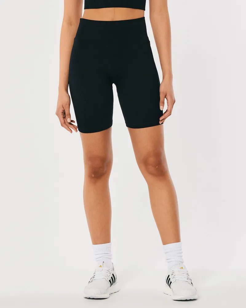 Gilly Hicks Active Seamless High-Rise Bike Shorts 7"