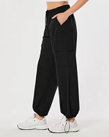 Gilly Hicks Active Mid-Rise Parachute Pants