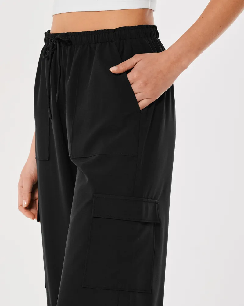 Gilly Hicks Active Mid-Rise Parachute Pants