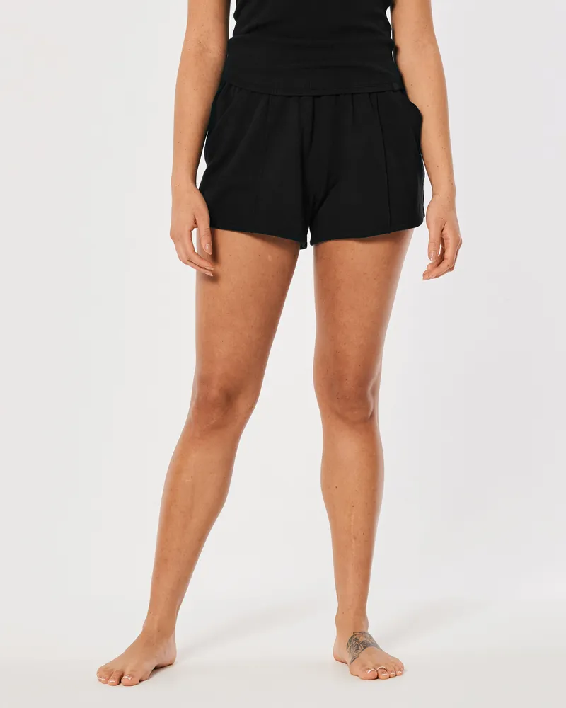 Gilly Hicks Active Essentials Ultra High-Rise Fleece Shorts