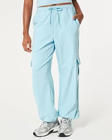 Gilly Hicks Active Fleece-Lined Cargo Pants