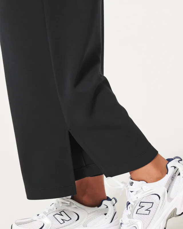 Hollister Gilly Hicks Active Cooldown Crop Wide-Leg Pants