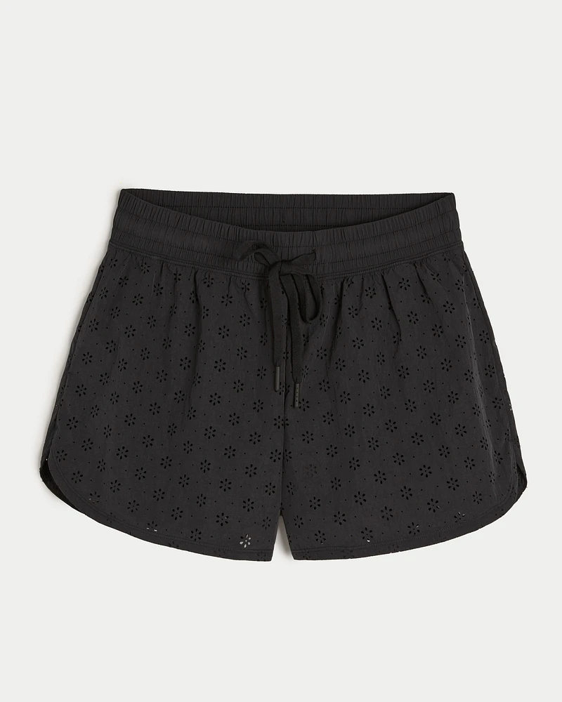 Gilly Hicks Active Eyelet Shorts