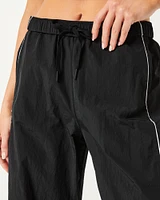 Gilly Hicks Active Tipped Crinkle Parachute Pants