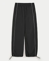 Gilly Hicks Active Tipped Crinkle Parachute Pants