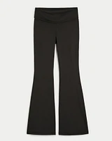 Gilly Hicks Active Recharge Foldover Waist Flare Pants