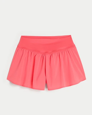 Gilly Hicks Active Lined Flutter Shorts
