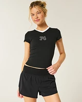 Gilly Hicks Active High-Rise Running Shorts