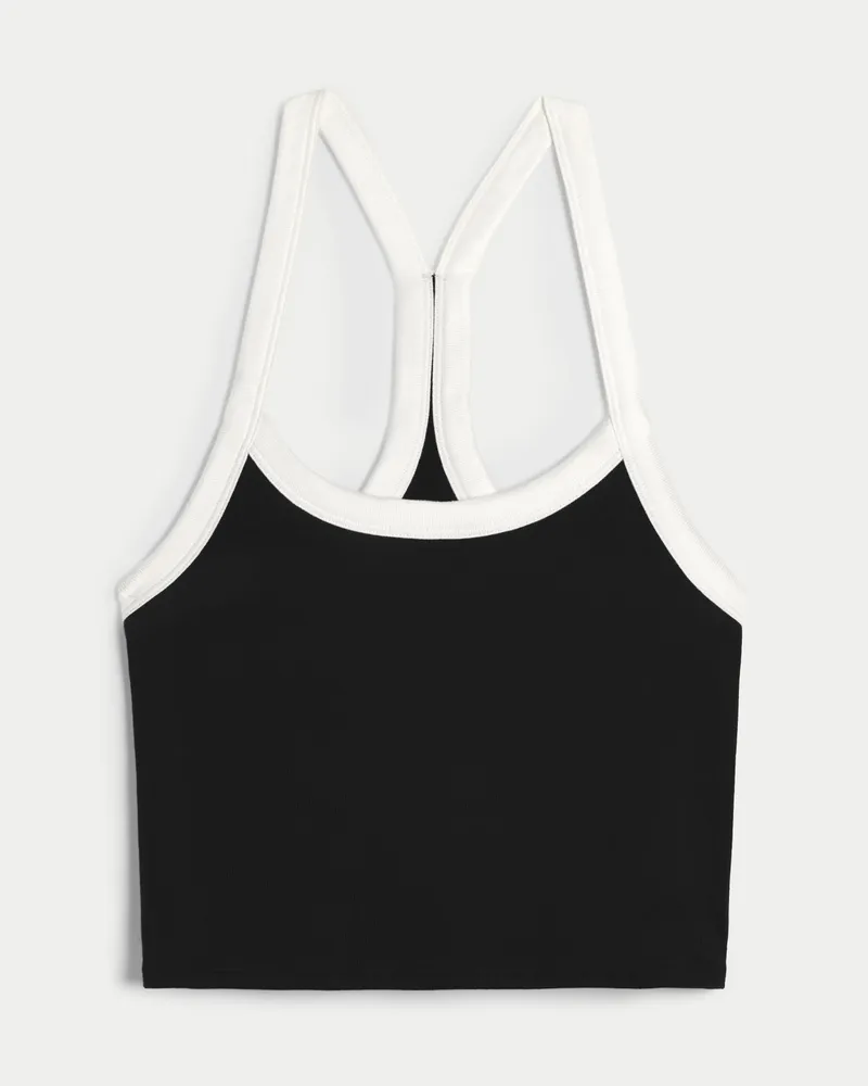 Hollister Gilly Hicks Active Essentials Ribbed Cotton Tank