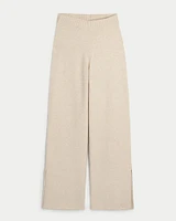 Gilly Hicks Sweater-Knit Flare Pants