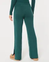 Gilly Hicks Sweater-Knit Flare Pants