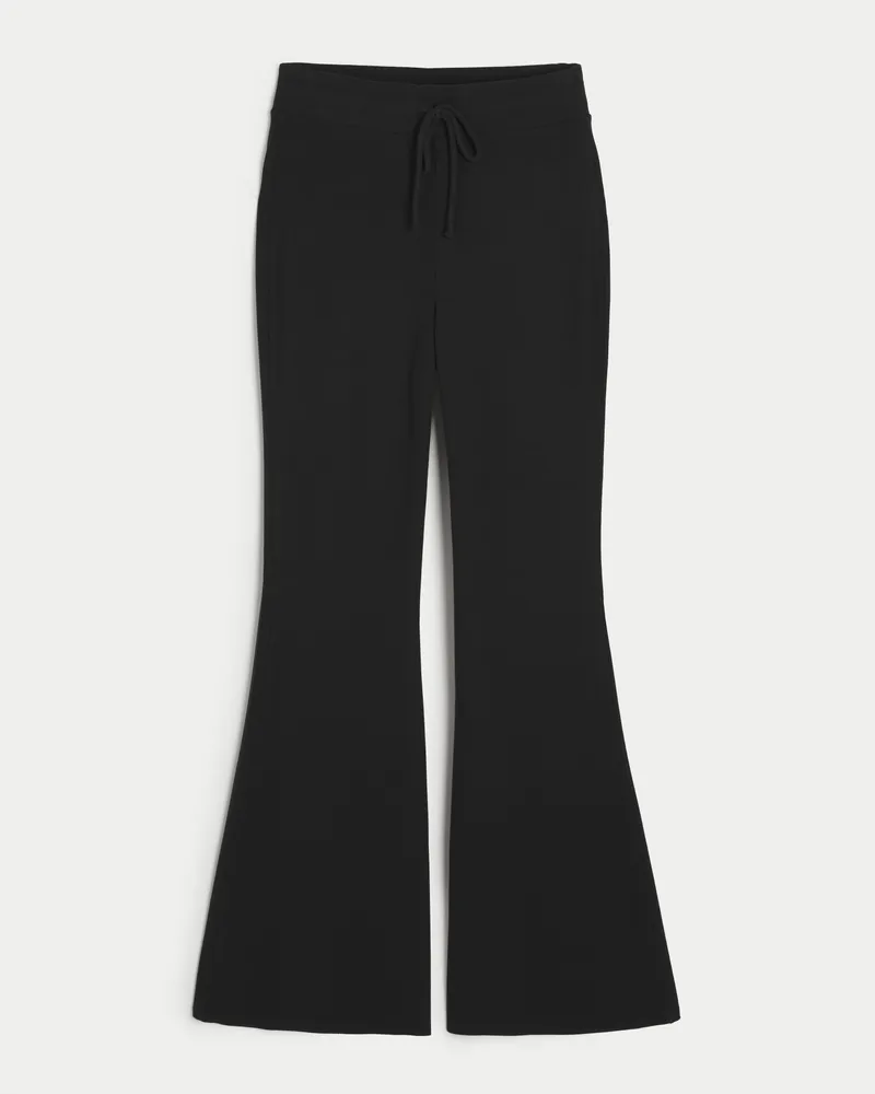 Hollister Gilly Hicks Jersey Rib Flare Pants