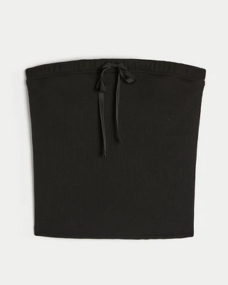 Gilly Hicks Cozy Waffle Tube Top