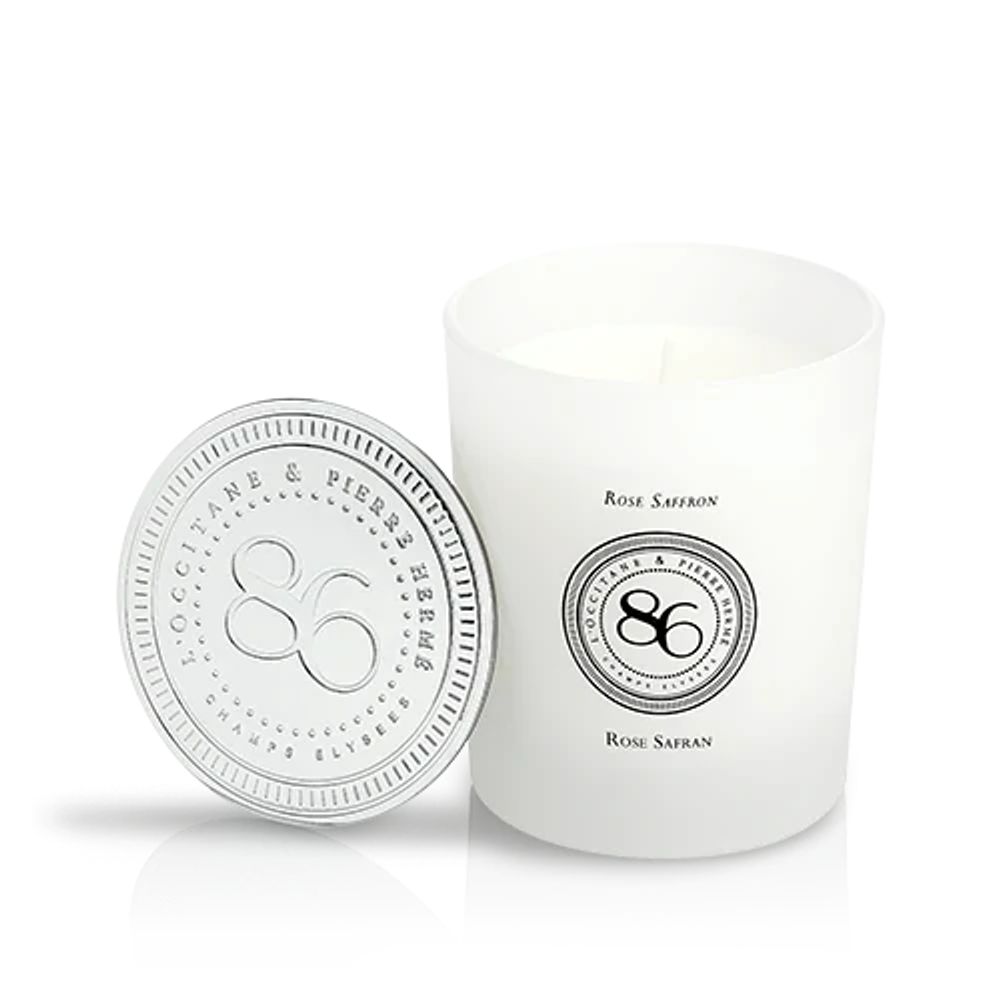 Collection de Parfums 86 Champs - Bougie Rose Safran