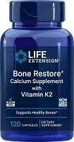 Bone Restore* Calcium Supplement with Vitamin K2 120ct