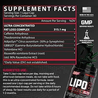 Nutrex LIPO 6 Black Ultra Concentrate 60caps