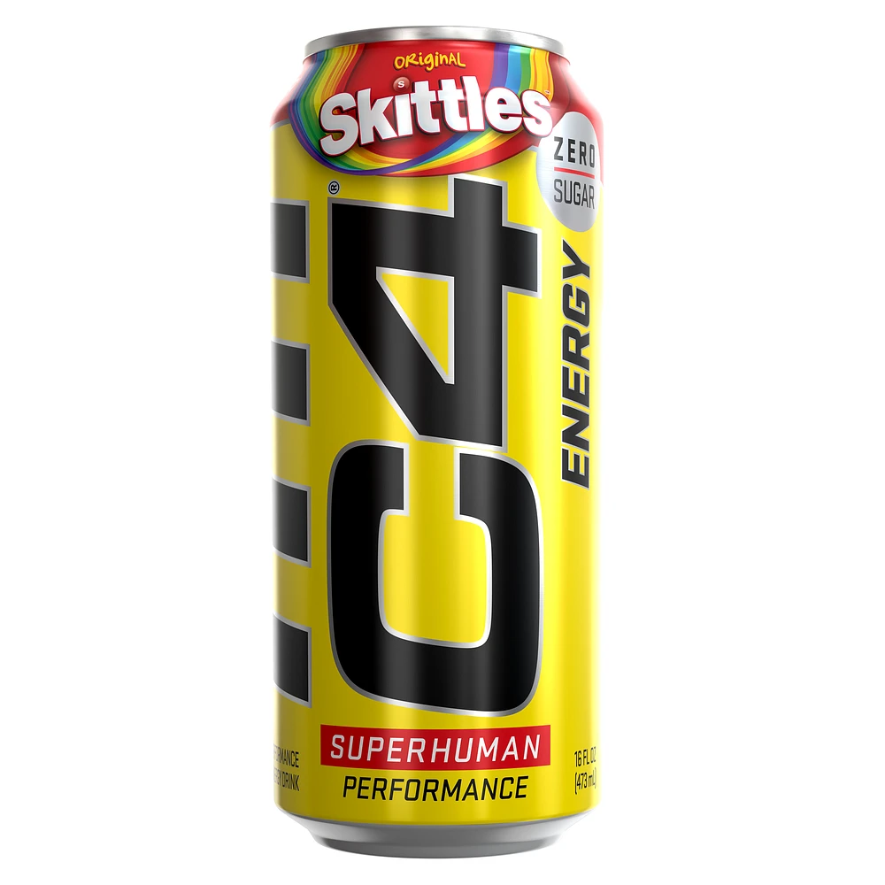 C4 Energy Carbonated Skittles 16oz