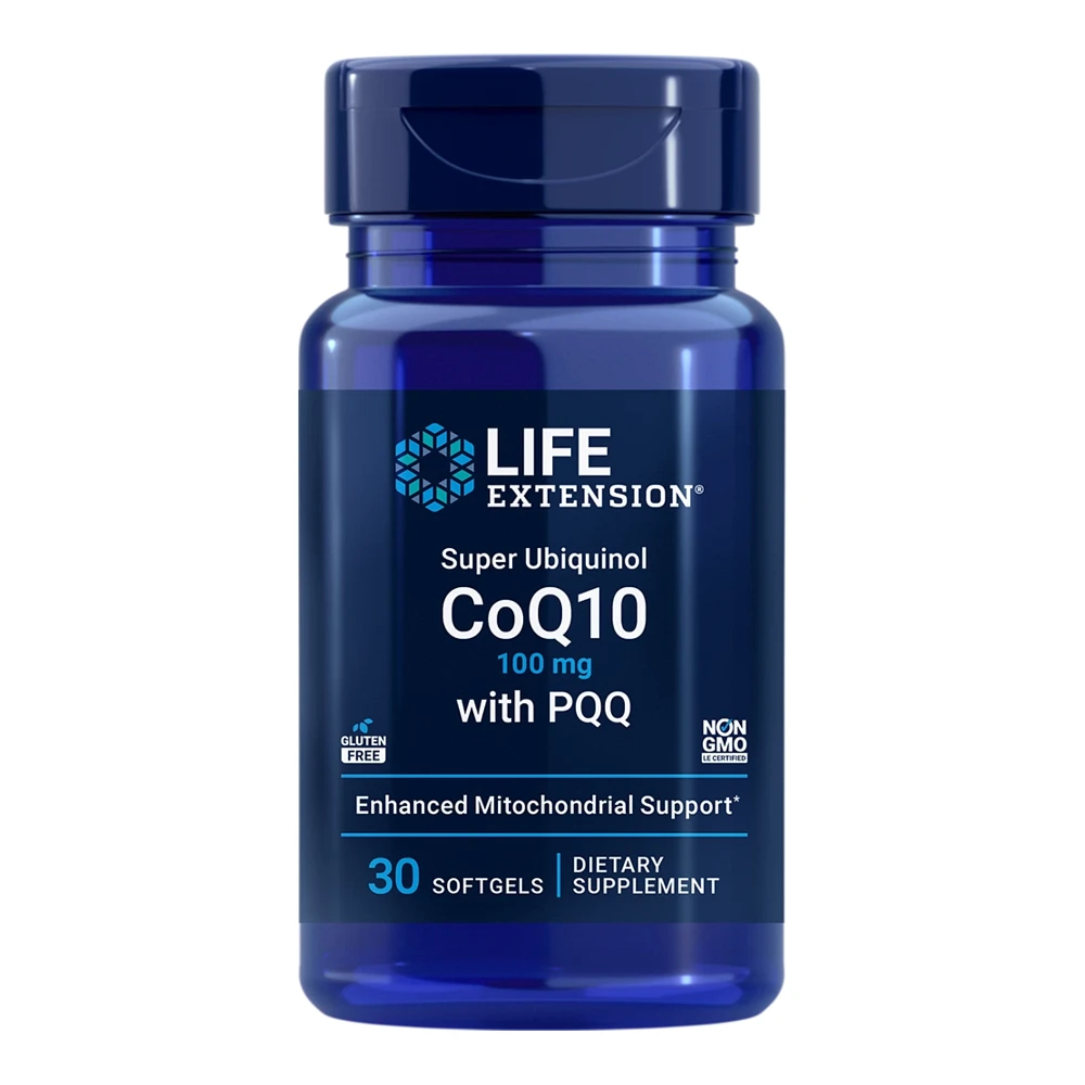 Super Ubiquinol CoQ10 with PQQ 100mg 30ct
