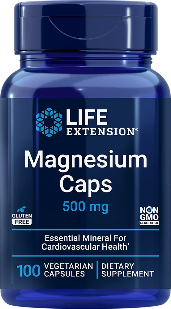 Magnesium Caps 500mg 100ct