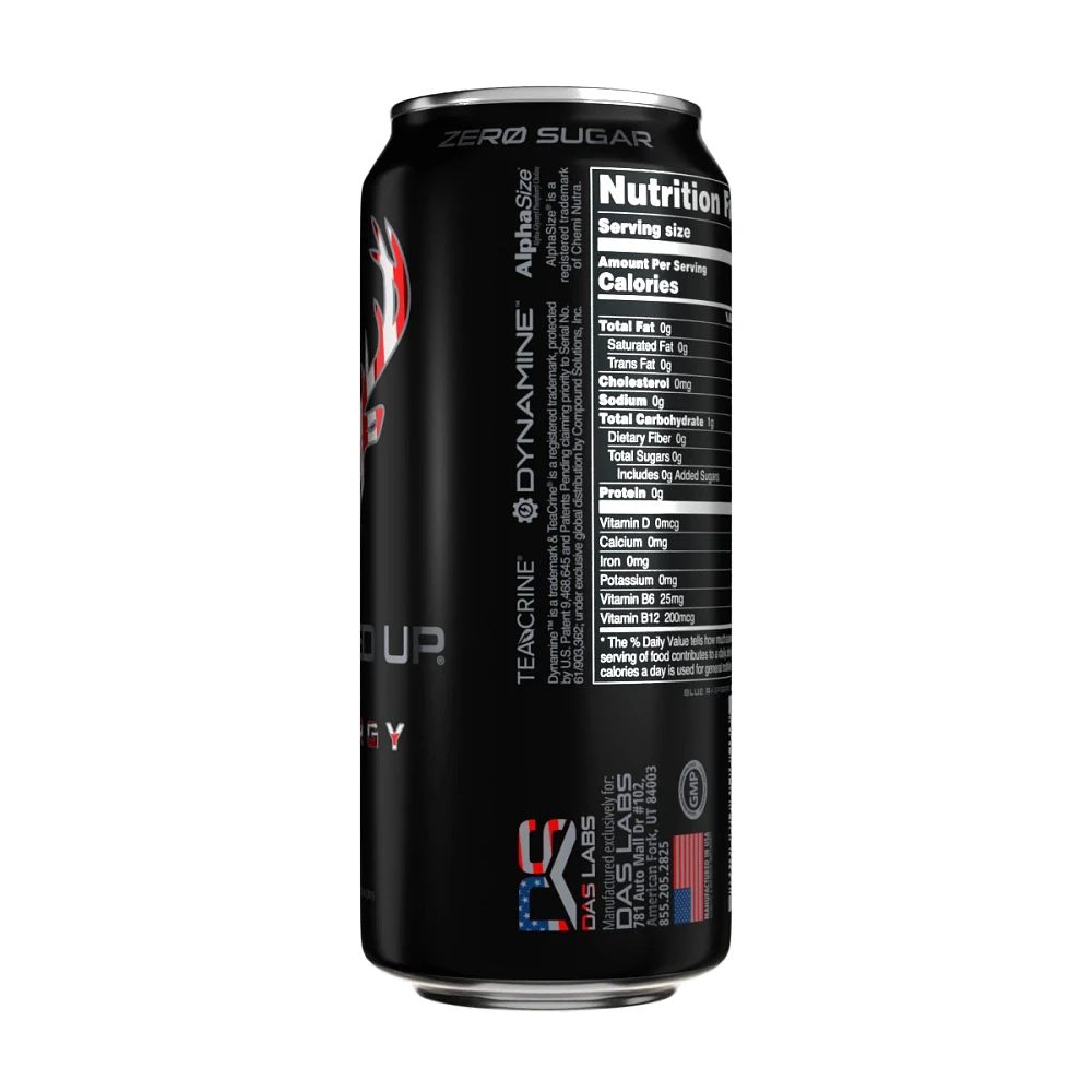 Bucked Up Energy Drink Rocket Pop 12ct
