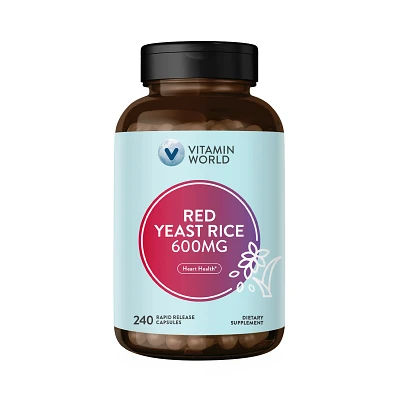 Red Yeast Rice 600 mg.