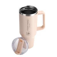 VW Tumbler with Straw Pink 40oz