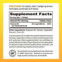 Vitamin D3 Rapid Release Softgels