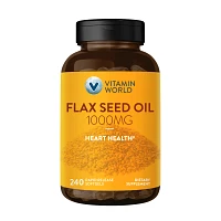 Flax Seed Oil 1,000 mg.