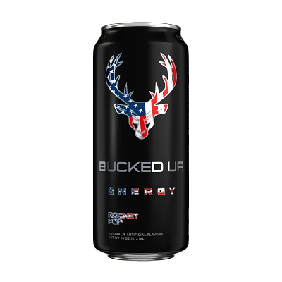 Bucked Up Energy Drink Rocket Pop 12ct