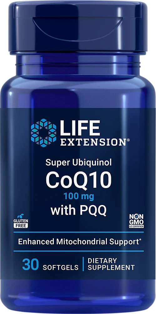 Super Ubiquinol CoQ10 with PQQ 100mg 30ct