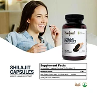 Shilajit Capsules, 500mg, 90ct