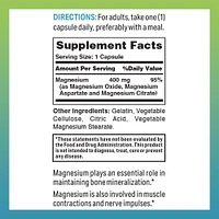 Magnesium Complex Rapid Release Capsules 400MG