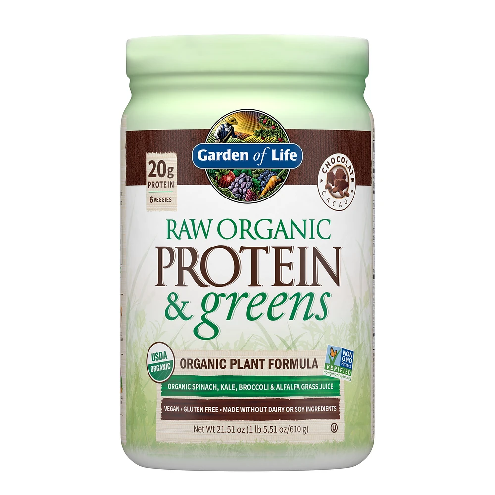 RAW Protein and Greens - Chocolate