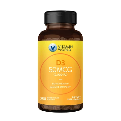 Vitamin D3 Rapid Release Softgels