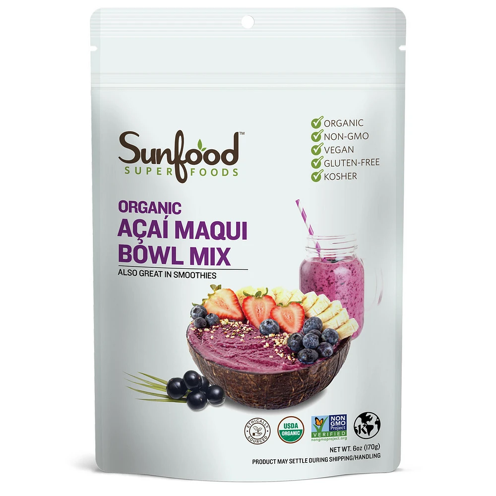 Acai Maqui Bowl Mix, 6oz, Organic