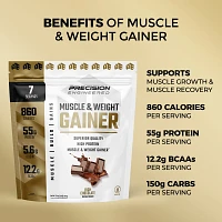 Muscle & Weight Gainer Rich Chocolate, Muscle Building, 3.6lbs